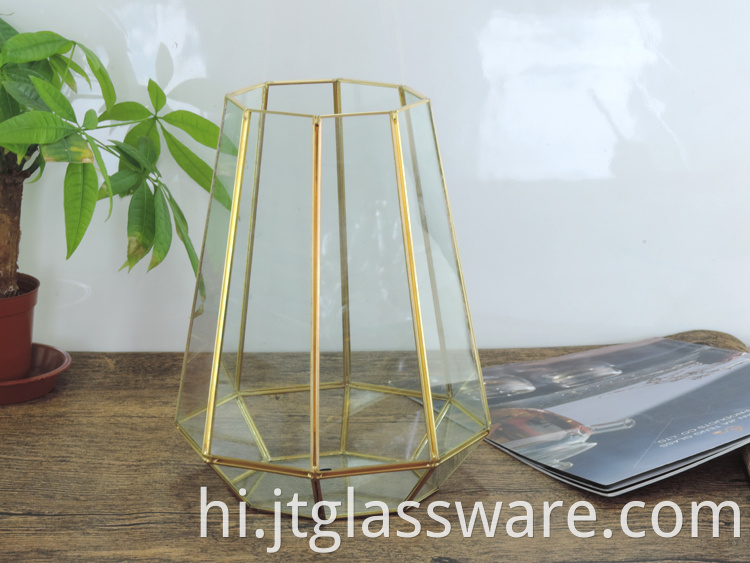 Home decoration Glass Geometric Terrarium 2